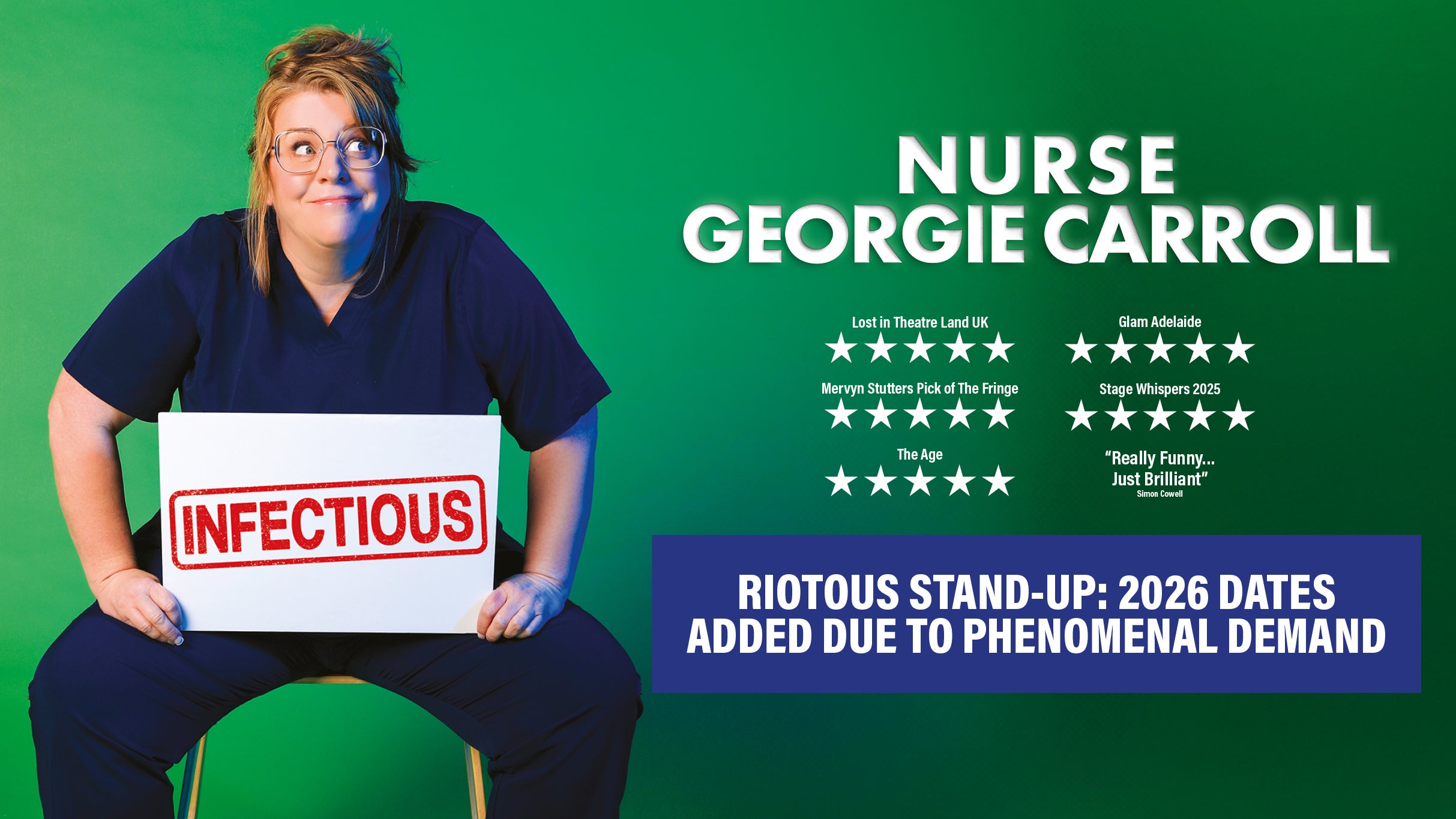 Nurse Georgie Carroll tickets